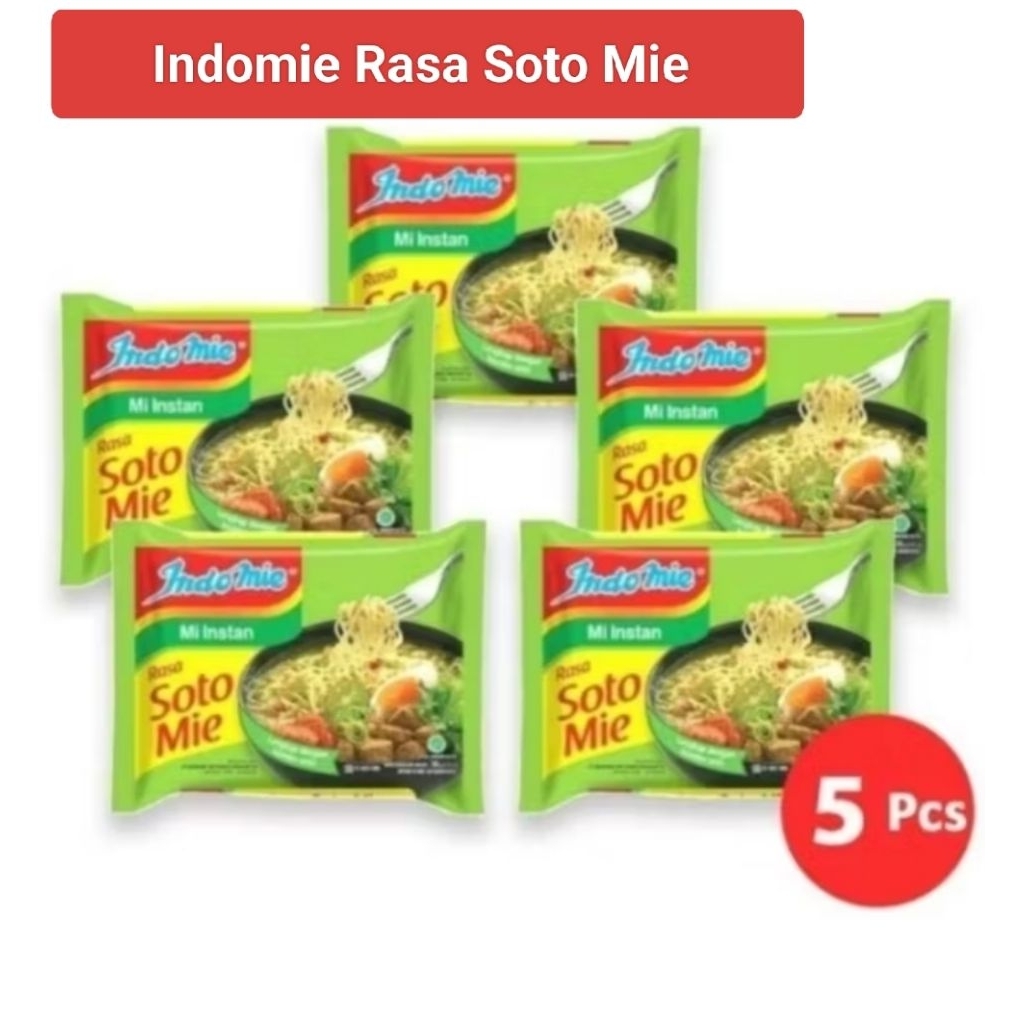 Jual Indomie Rasa Soto 5 Bungkus | Shopee Indonesia