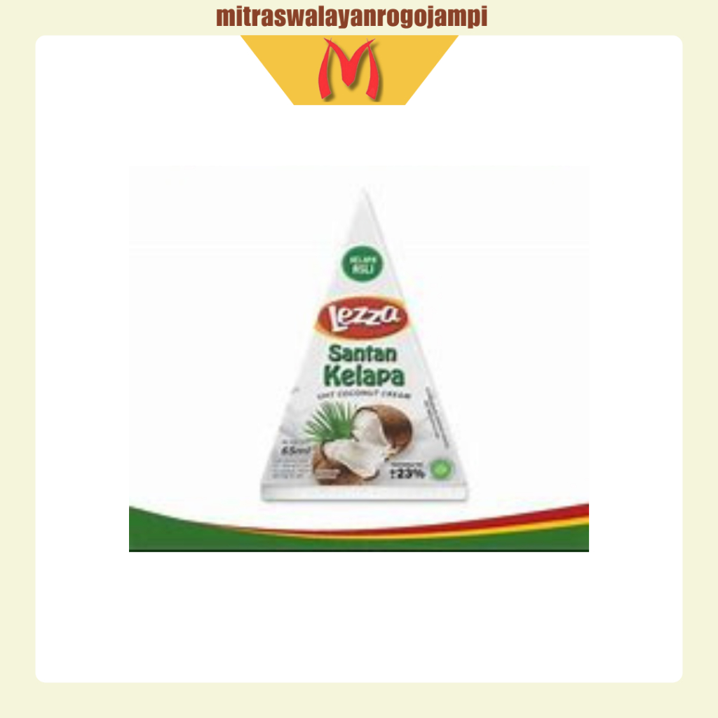Jual Lezza santan kelapa siap pakai cair 65ml | Shopee Indonesia