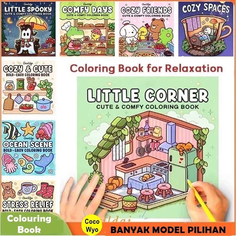 Jual Mainan Anak Buku Mewarnai Anak dan Remaja Edukasi DIY Buku Lukisan ...