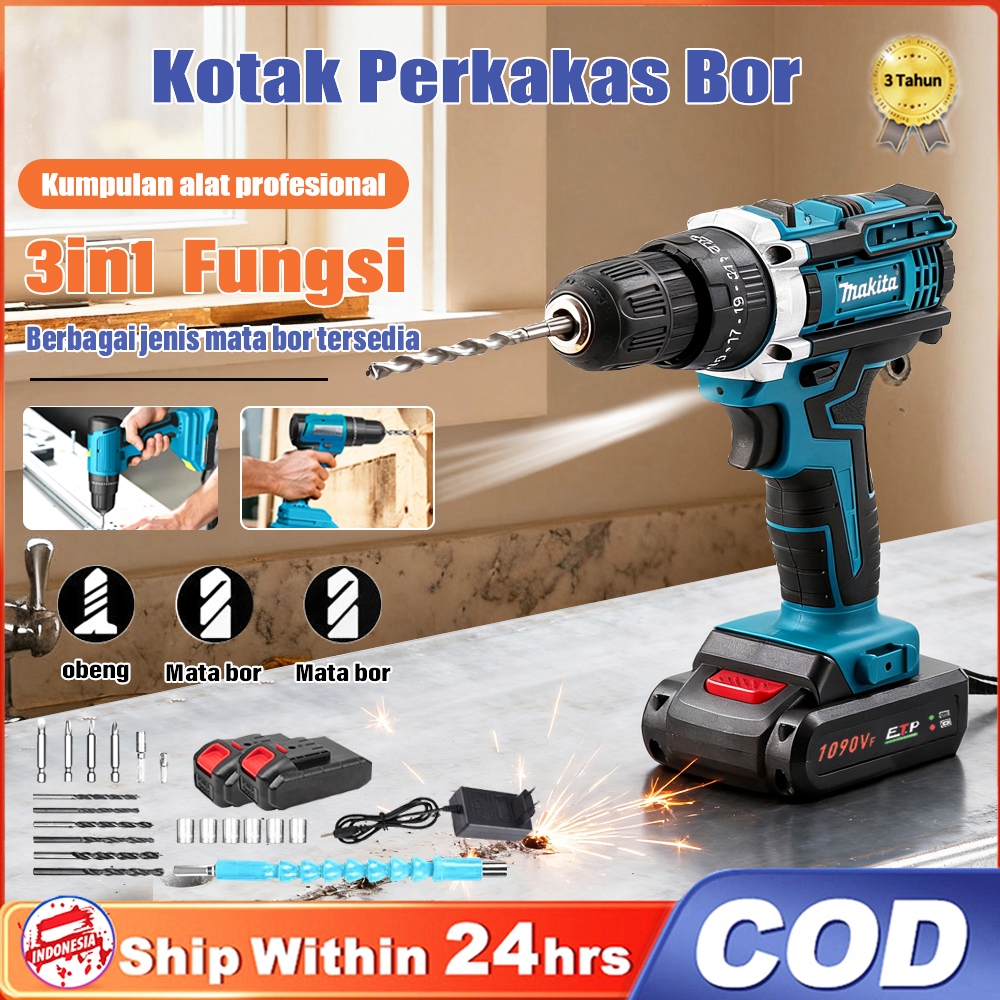 Jual Bor Listrik 1090V, Bor Listrik Nirkabel Profesional, Bor Listrik ...