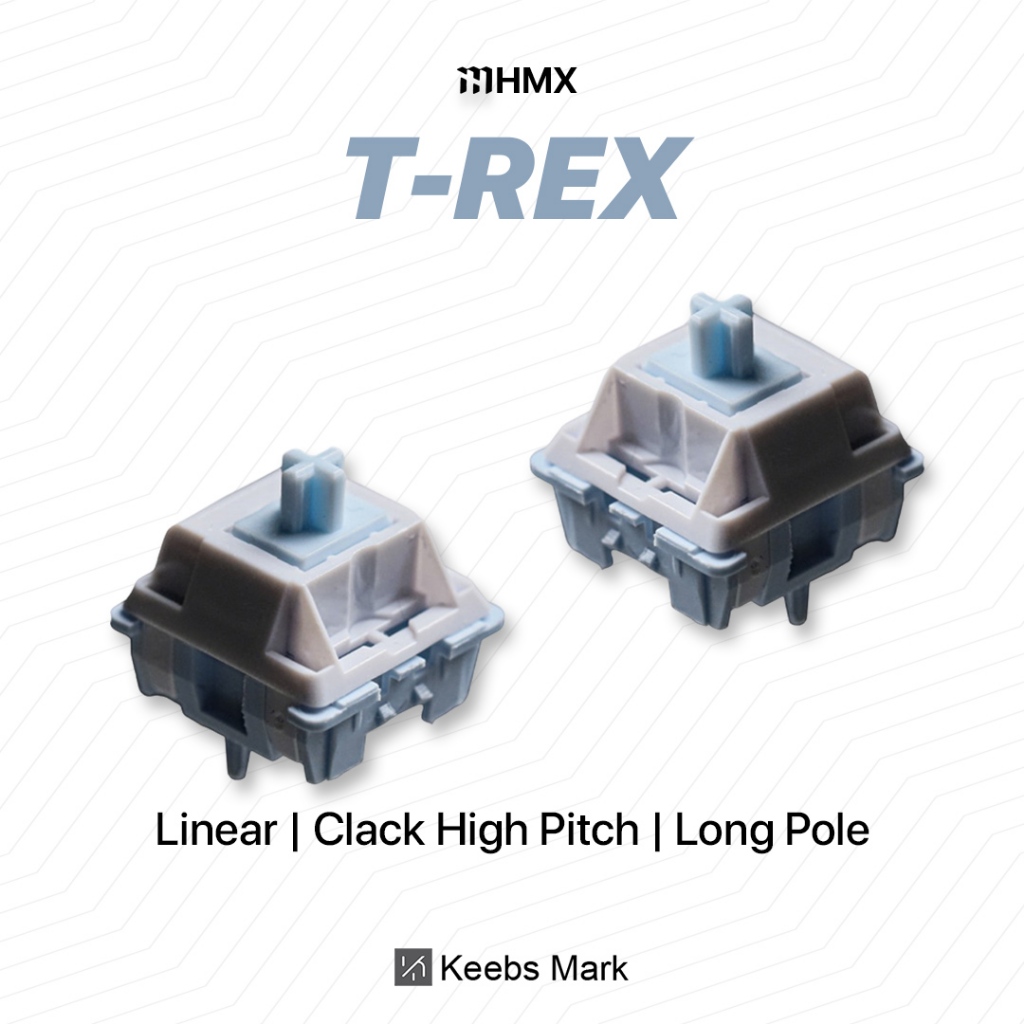 Jual HMX T-Rex Linear Switch 50g Mechanical Keyboard | Shopee Indonesia