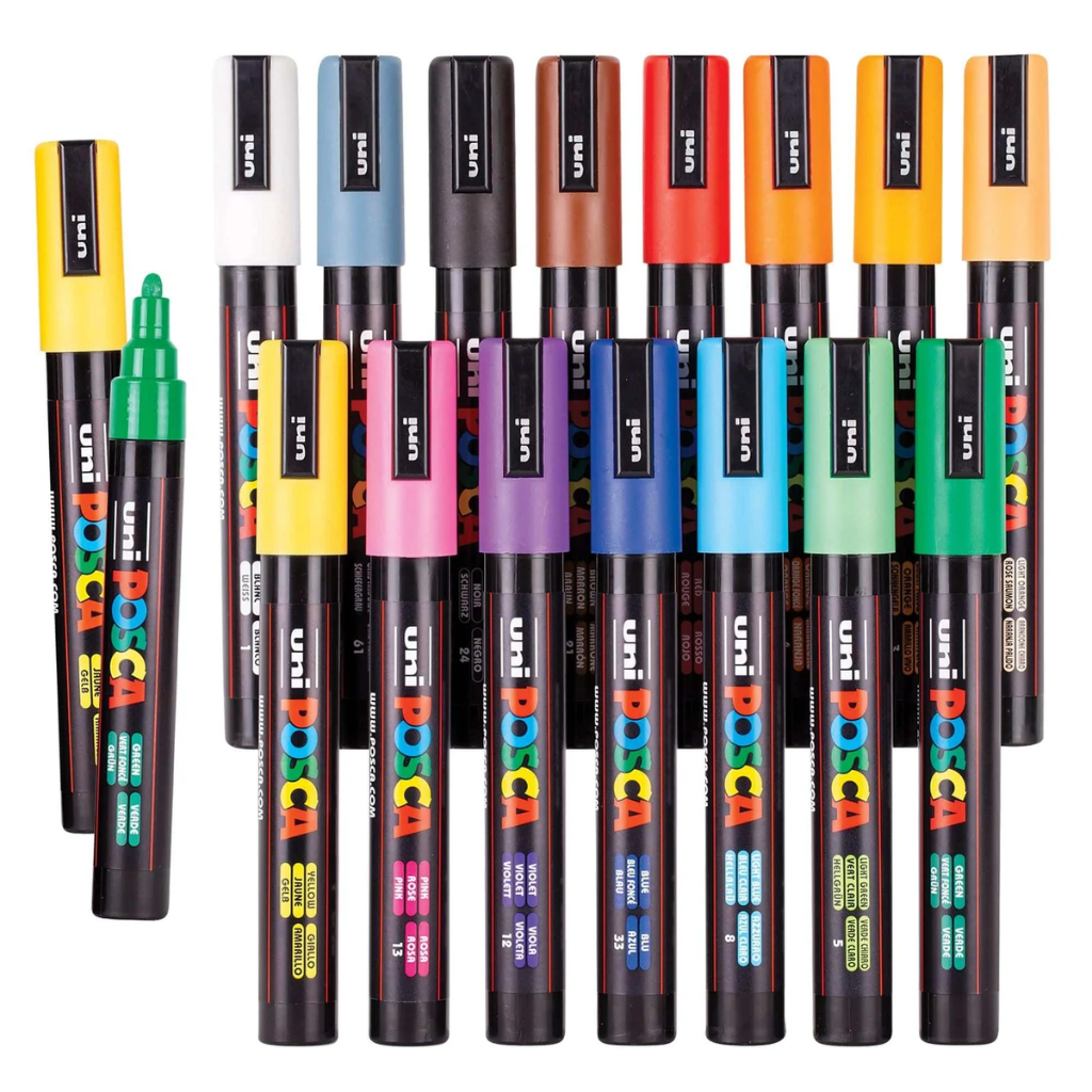 Jual Uni POSCA PC-5M Marker Pen/ Spidol Posca/Spidol Cat | Shopee Indonesia
