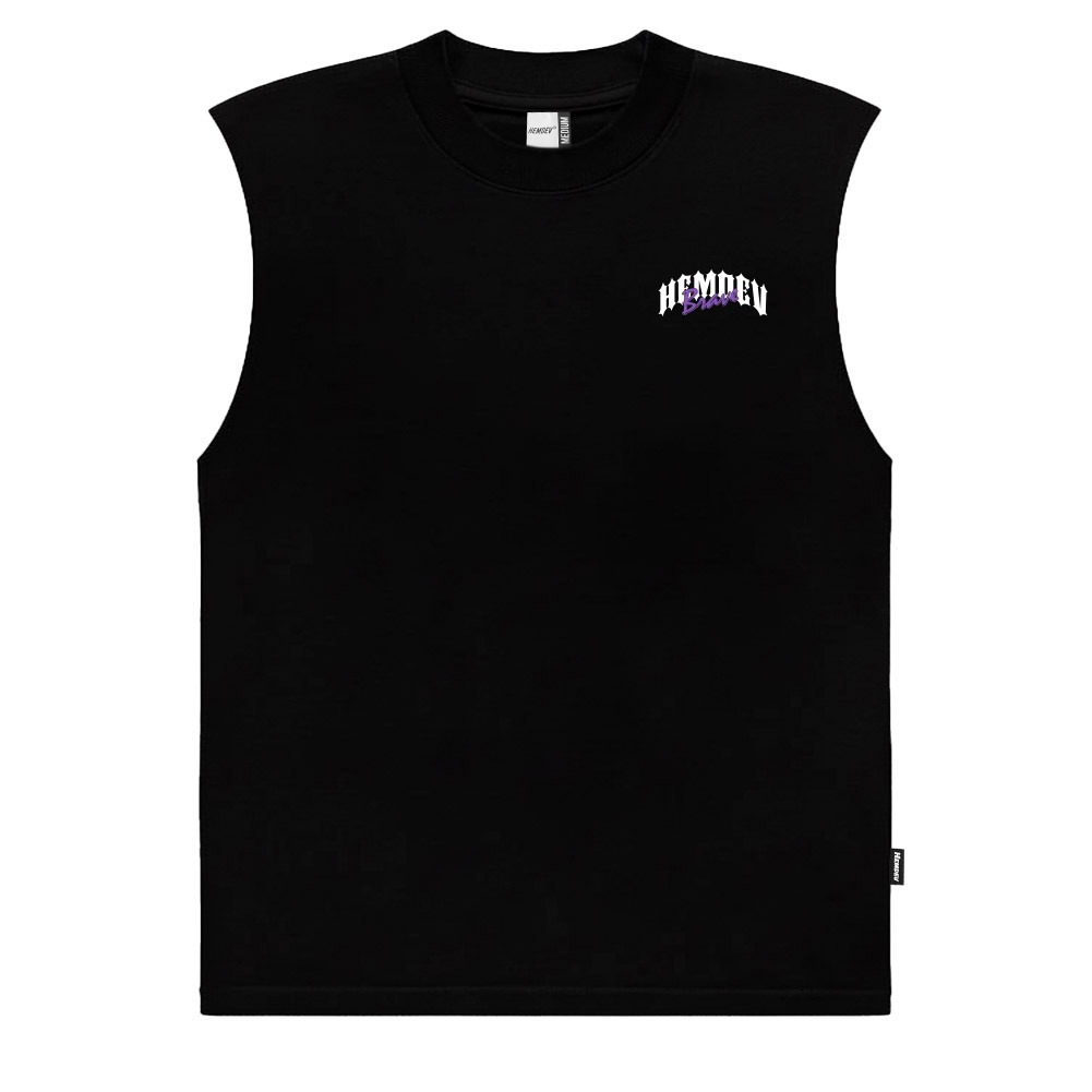 Jual Hemdev Kaos Singlet The Purple Black | Shopee Indonesia