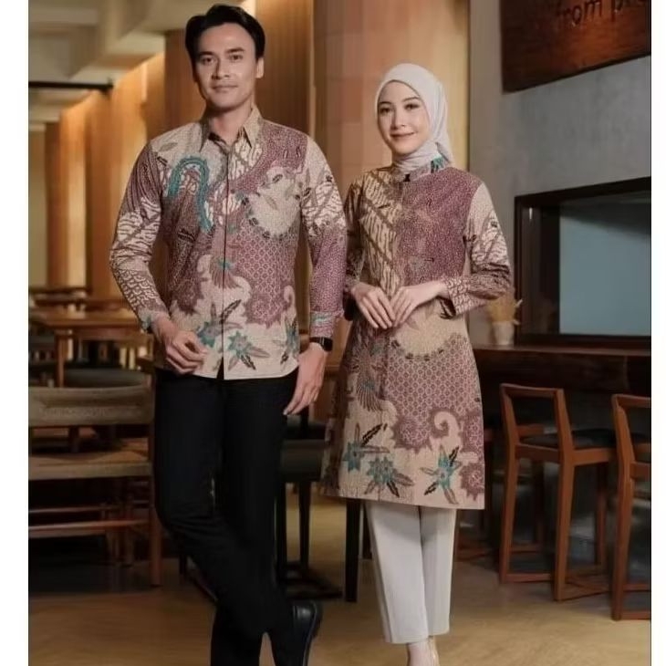 Batik Pasangan Couple Motif Renata Atasan Batik