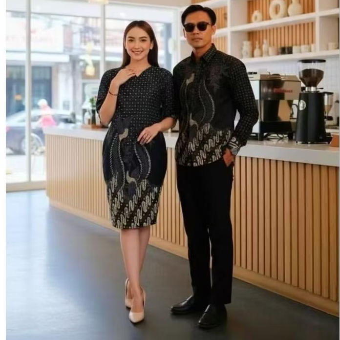 Batik Mentari Pasangan Modern Motif
