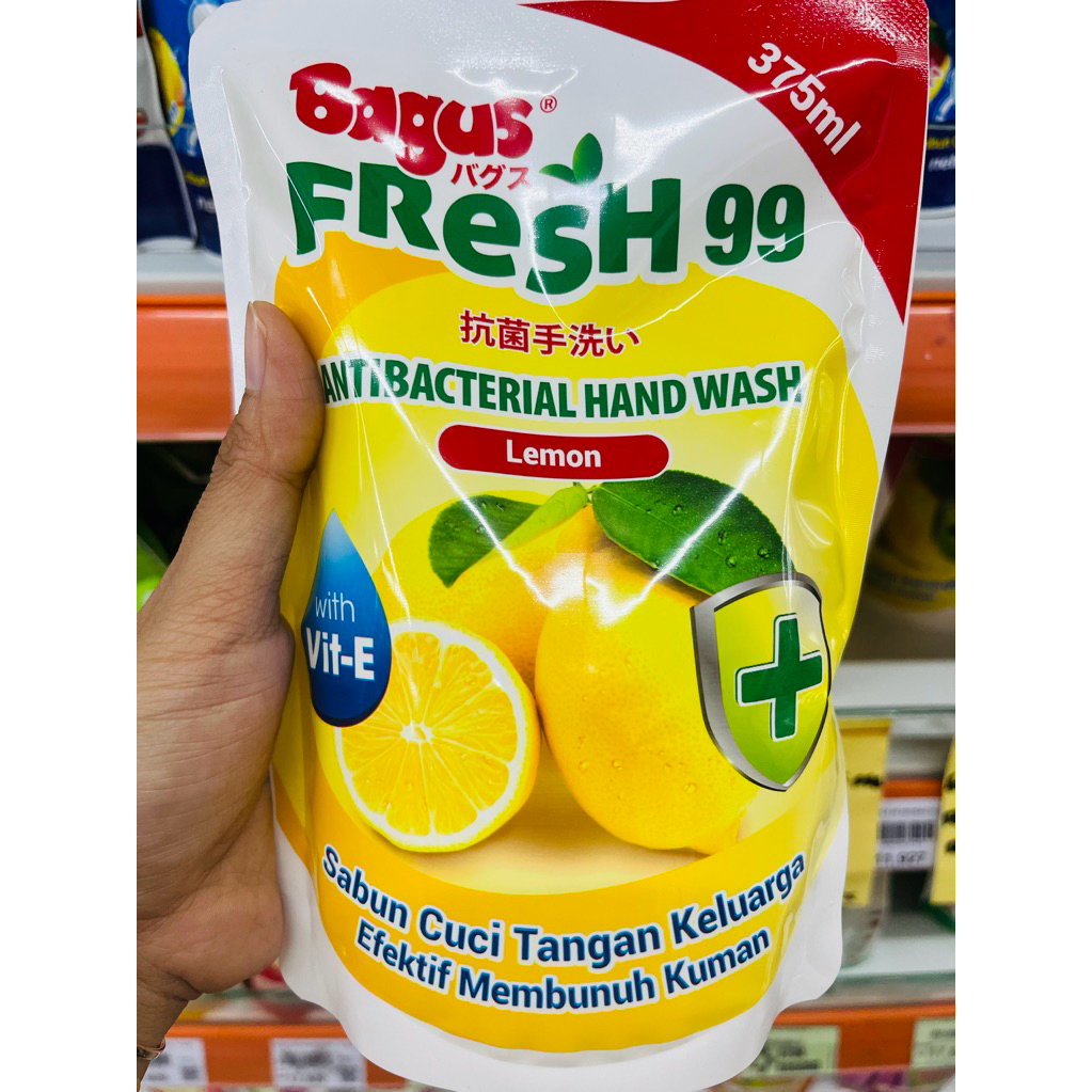 Jual bagus fresh 99 hand wash 375 ml | Shopee Indonesia
