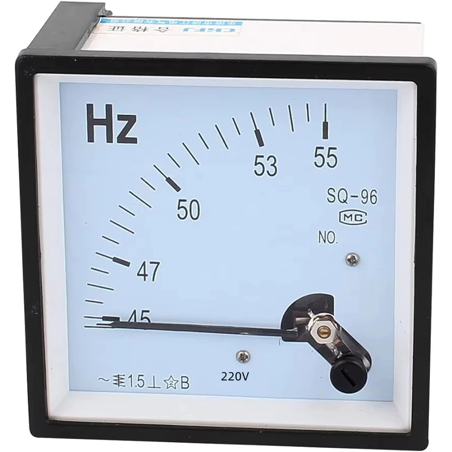 Jual [Ada stock]HZ Frequency METER FT-96 JARUM 45-55 HZ/220V Frekuensi ...