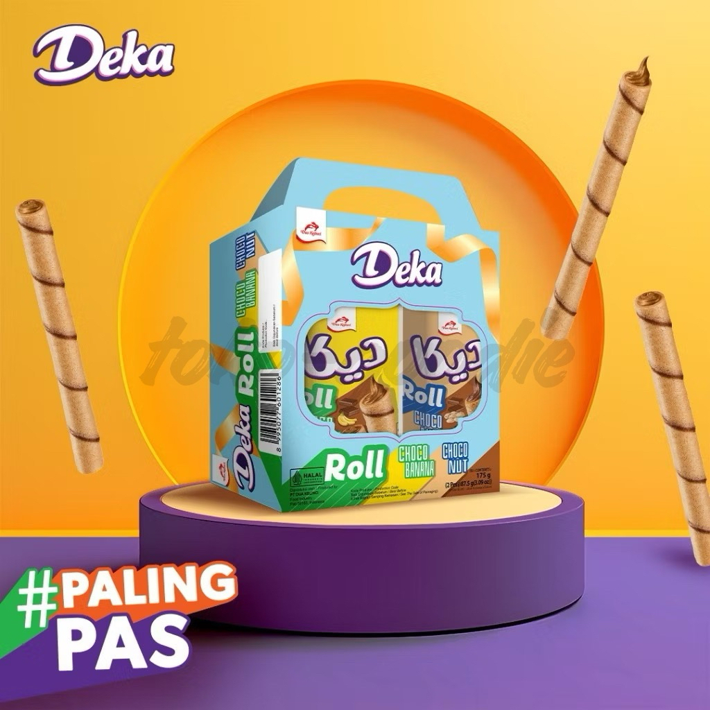 Jual DEKA Wafer Roll - Tin Gift Box 150gr - 1 Gift Box (2pcs/kaleng ...