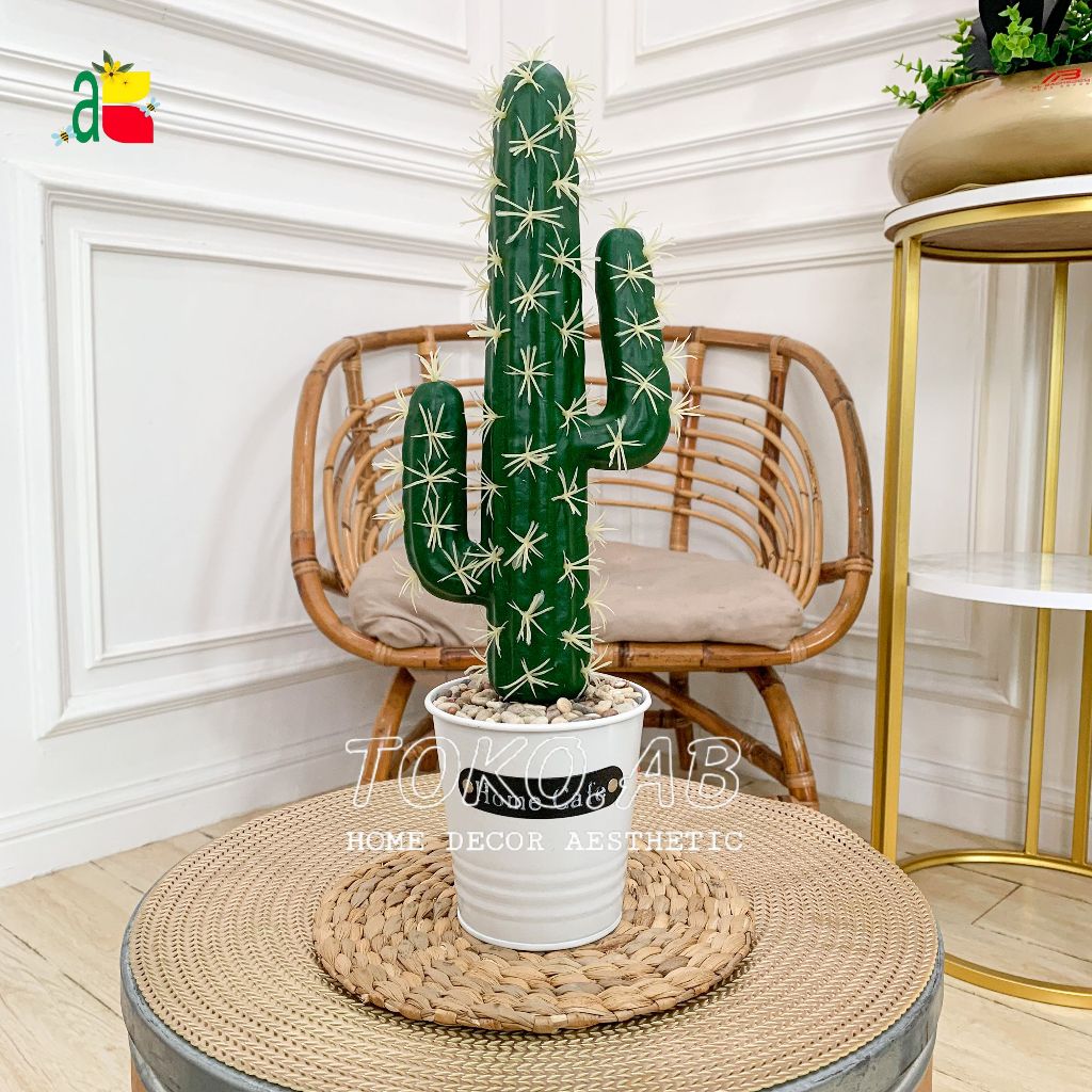 Jual 1 PAKET TANAMAN HIAS PLASTIK KAKTUS SUKULEN ARTIFICIAL POT HOME CAFE  AESTHETIC HIASAN MEJA RUANG TAMU KANTOR RB6157 | Shopee Indonesia