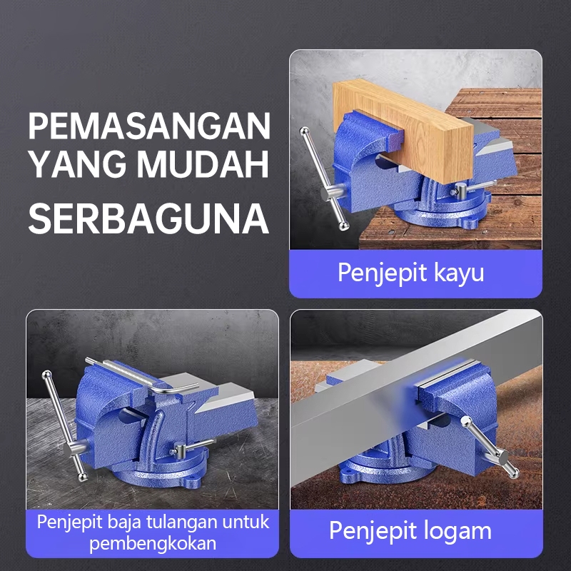 Jual ANTETSI Catok Clamp 6'' / catok paron / Ragum Klem / Catok Meja ...