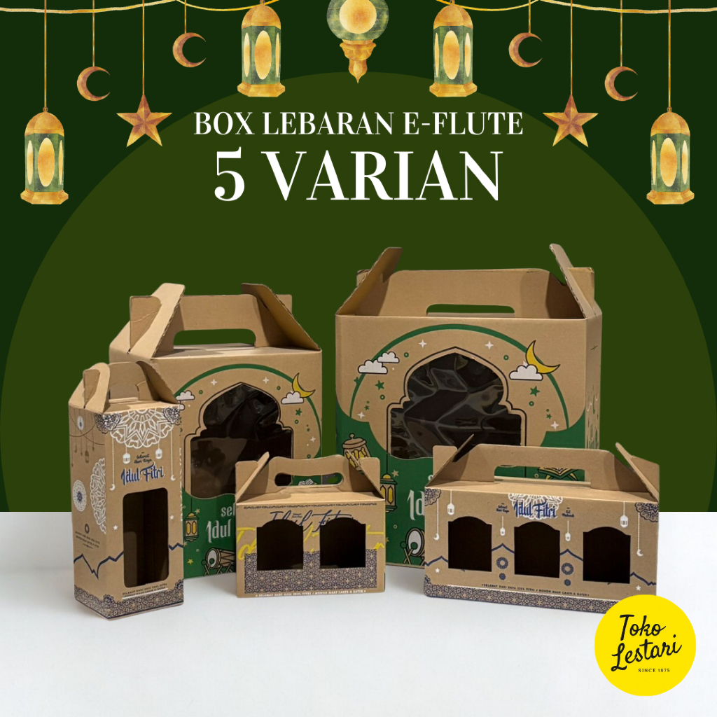 Jual Box Lebaran Idul Fitri Gable Box Lebaran / Box Jinjing Lebaran ...