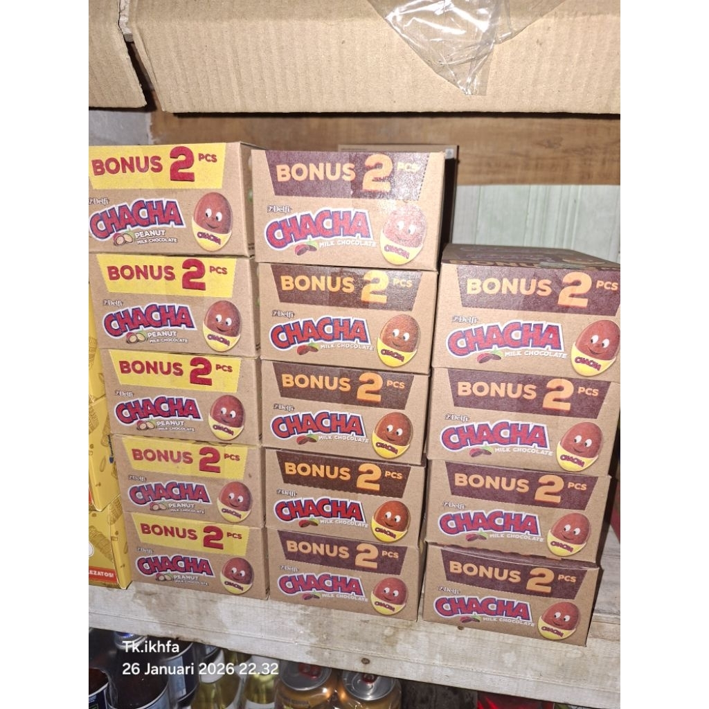Jual permen chaca renteng 1box isi 22pcs | Shopee Indonesia