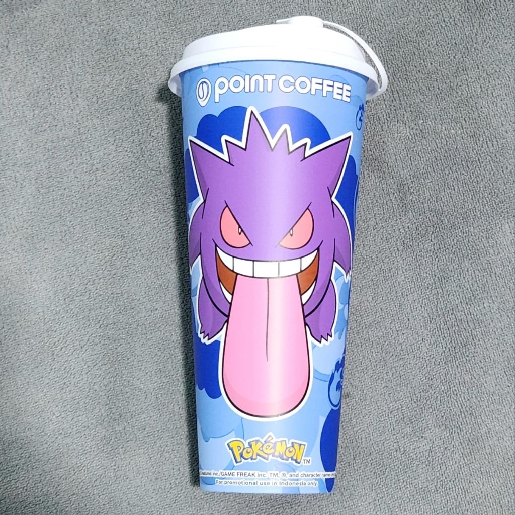 Jual [Gengar] Pokemon x Point Coffe - Official Cup /Gelas | Shopee ...