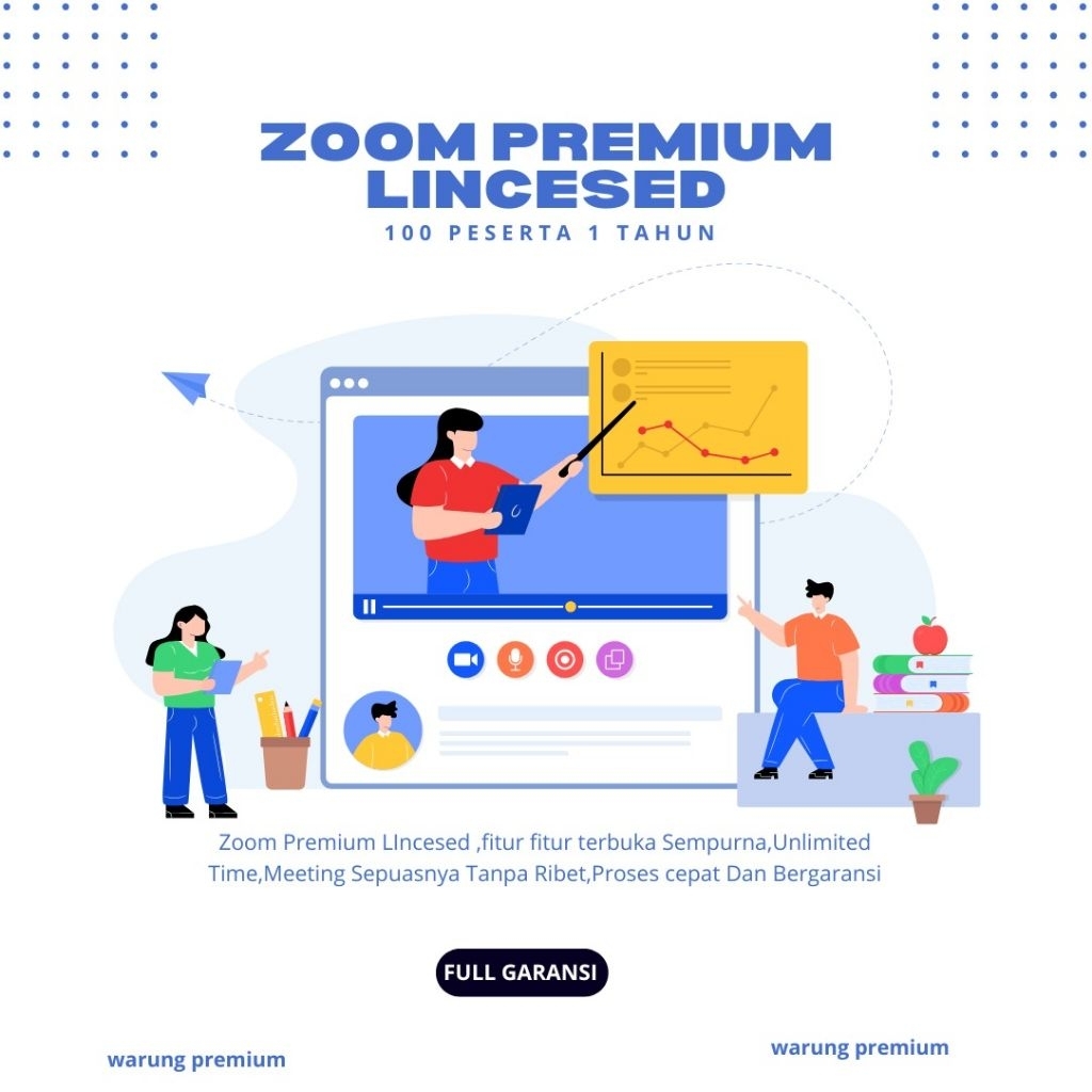 Jual Zoom One Pro | 1 TAHUN PRO ANTI DISABLE | BISA AKUN DARI PEMBELI ...