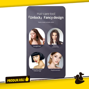 Cordless Hair Straightener Wireless Portable Sisir Catok Pelurus Rambut Elektrik Nirkabel