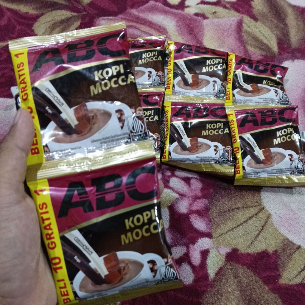 Jual kopi ABC kopi mocca 1 renceng isi 10 sachet | Shopee Indonesia