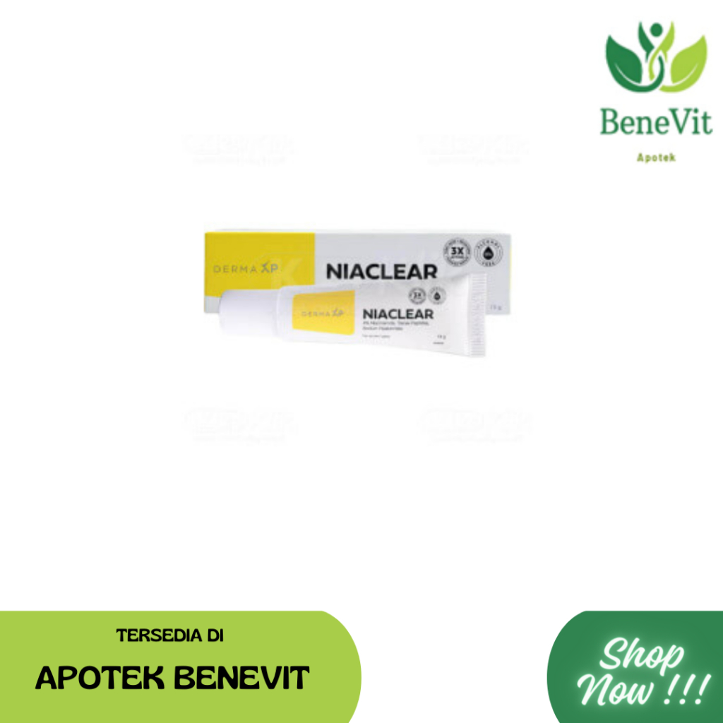Jual NIACLEAR Niacinamide 4% gel 15g | Shopee Indonesia