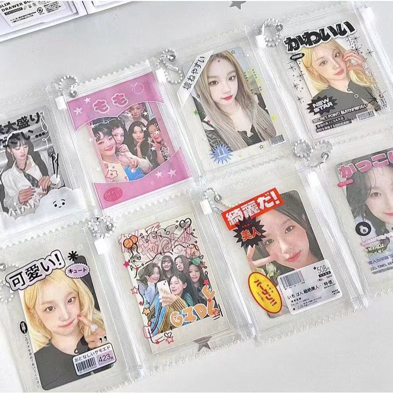 Jual Card Holder PVC Ziplock Mini Kpop Idol 12x7cm 6 Warna Kawaii ...