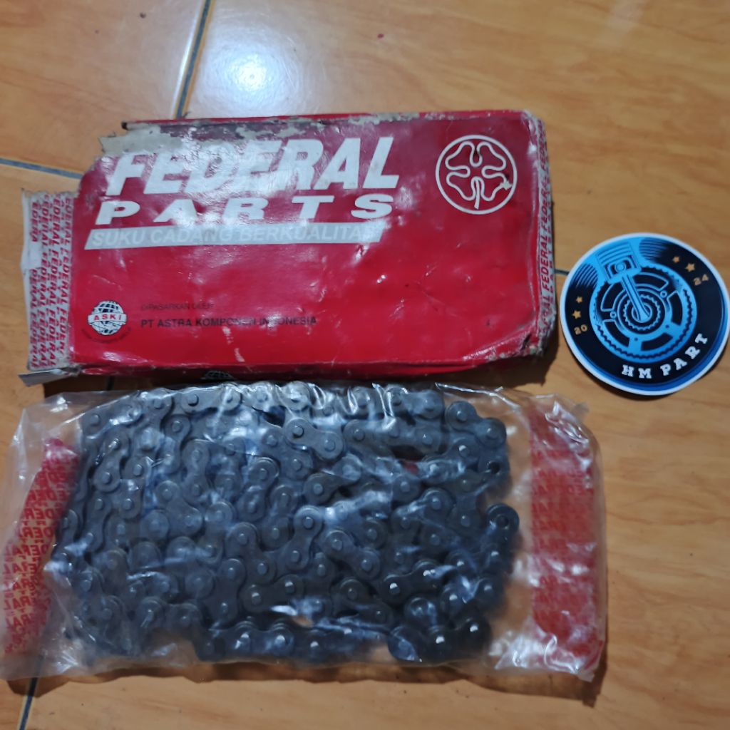 Jual RANTAI RODA CHAIN DRIVE FEDERAL FP-520-106 HONDA TIGER | Shopee ...