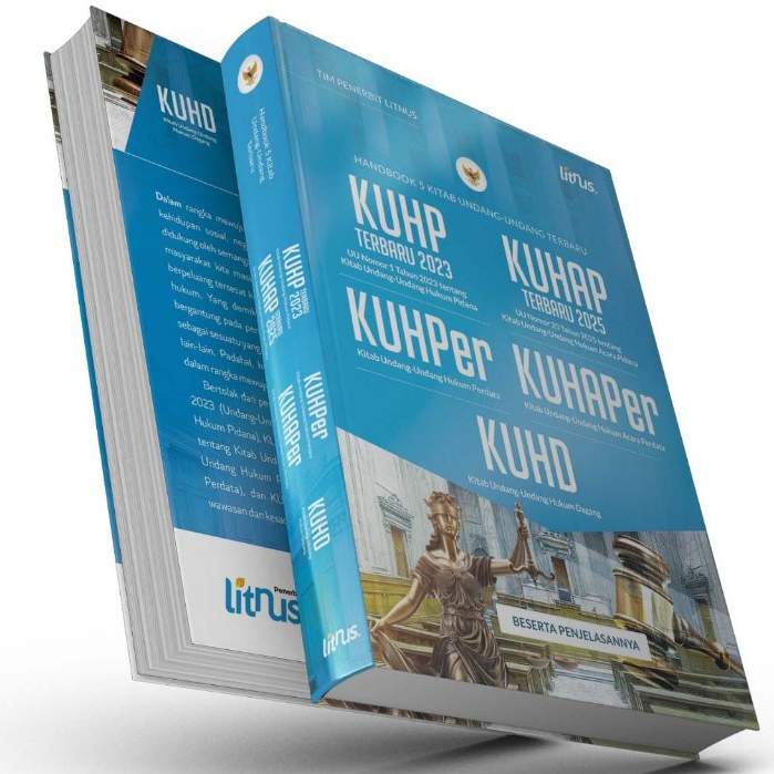 Jual Handbook 5 Kitab Undang-Undang Terbaru KUHP Terbaru 2023 - UU ...