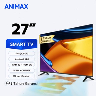 Jual Animax Smart TV digital 27 inch TV LED 24 Inch Televisi LED 21/22 ...