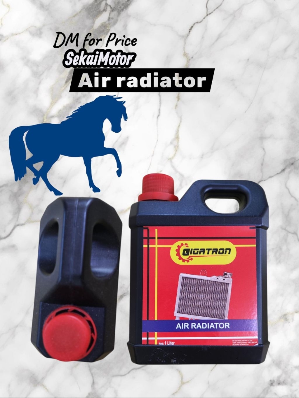 Jual coolant radiator motor merek gigatron harga 12 pcs | Shopee Indonesia