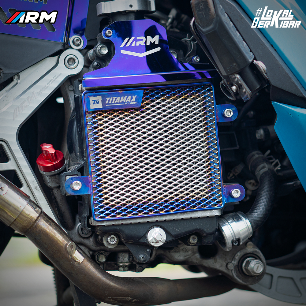 Jual ARM ARUMI COVER RADIATOR TITANIUM VARIO PCX ADV AEROX NMAX LEXI ...