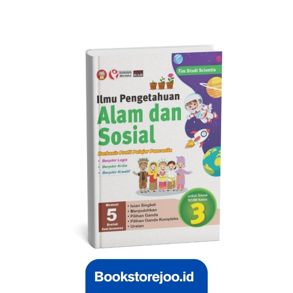 Jual Ilmu Pengetahuan Alam dan Sosial Untuk SD/MI Kelas 3 Kurikulum ...