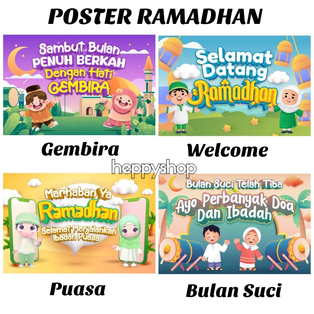 Poster Pawai Tarhib Ramadhan