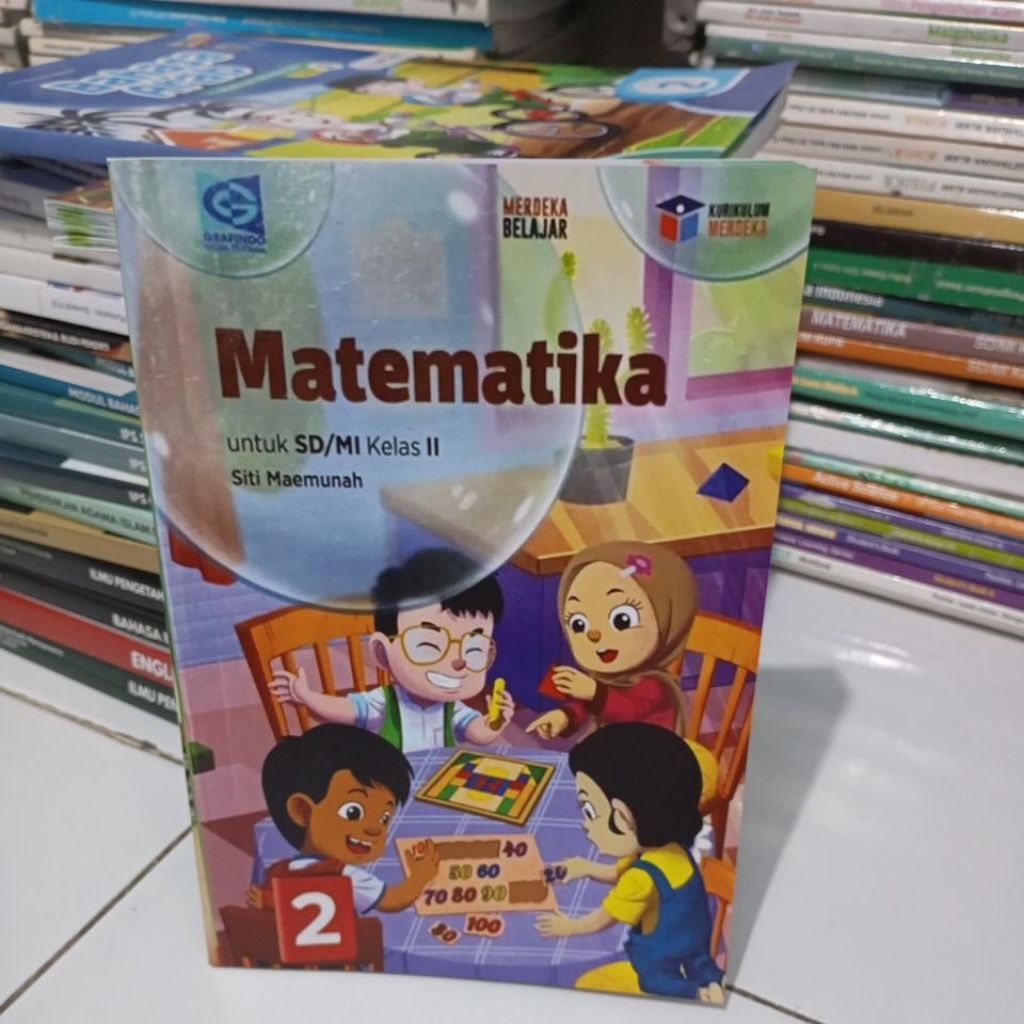 Jual BUKU MATEMATIKA KELAS 2 SD GRAFINDO KURIKULUM MERDEKA | Shopee ...