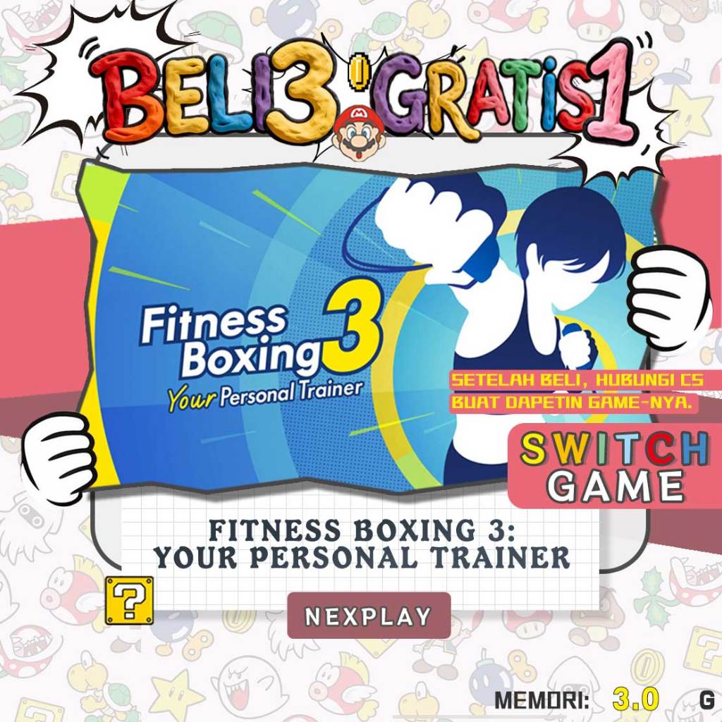 Jual Fitness Boxing 3: Your Personal Trainer – Nintendo Switch 2 ...