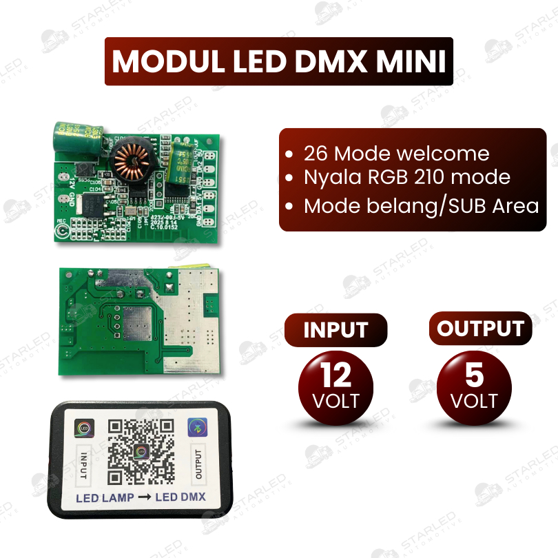 Jual MODUL LED DMX MINI PCB MODUL ALIS LED KOLONG RGB | Shopee Indonesia