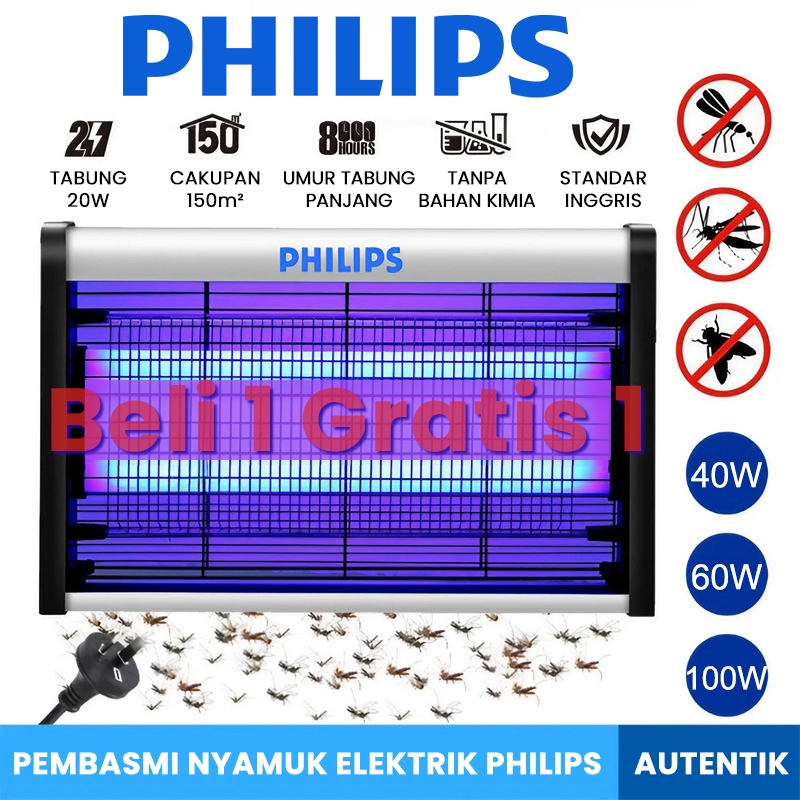 Jual Beli 1 Gratis 1 Insect Killer Pengusir Nyamuk Elektrik Mosquito ...
