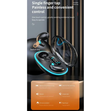 TWS X55 Bluetooth 6.0 Full Bass Earphone Waterproof 180mAh Headset Anti Air Suara Jernih