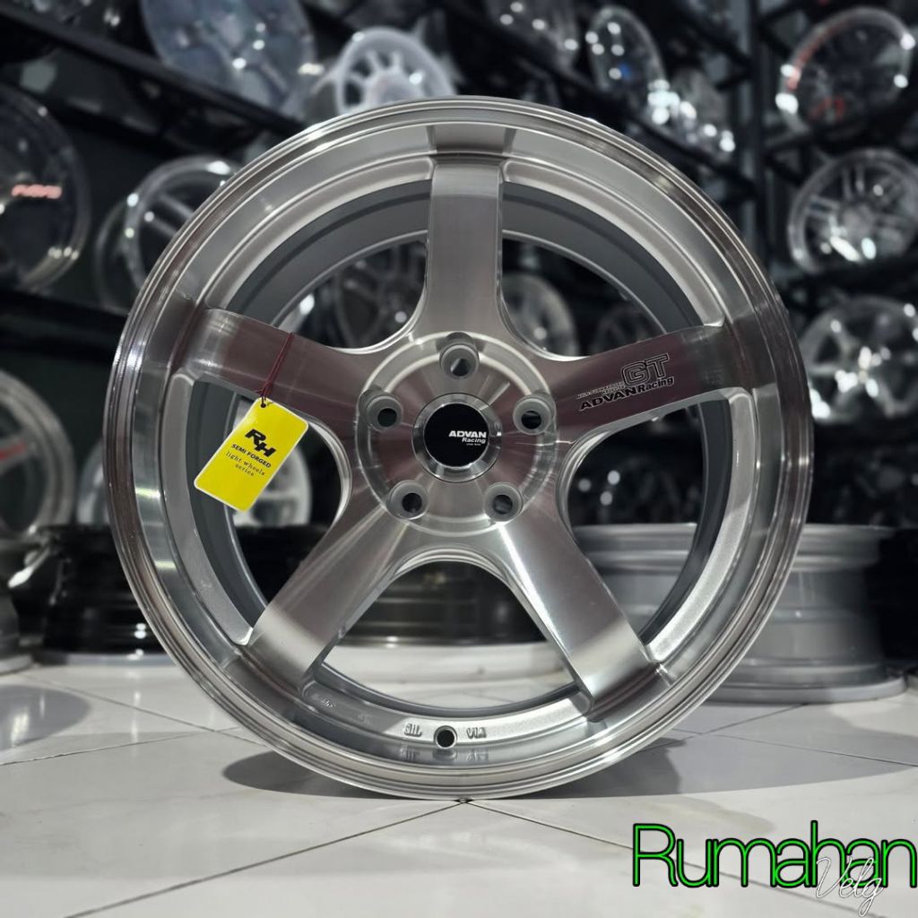 Jual velg advan gt flow forming r17 pcd 5x100 lebar 7,5 velg mobil r17 ...