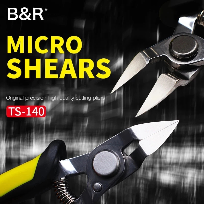 Jual TANG POTONG KABEL / TANG POTONG B&R TS-140 MICRO SHARES BAHAN ...