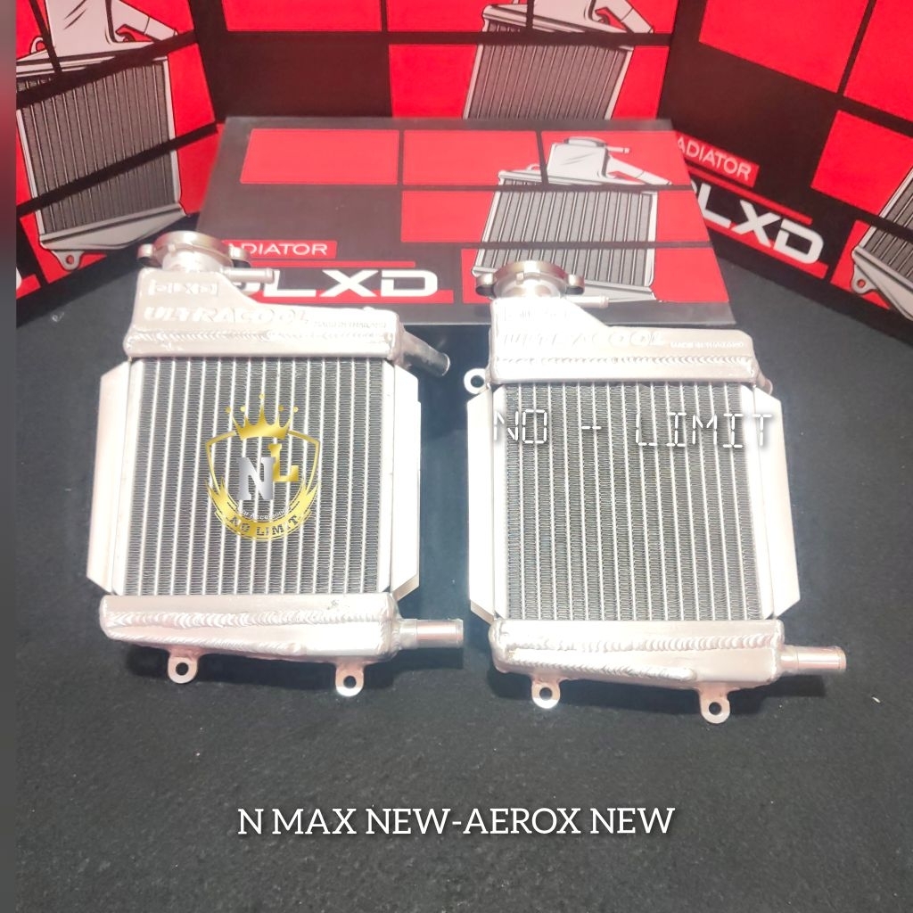 Jual Radiator ALXD racing aluminum all new nmax aerox/nmax new aerox ...