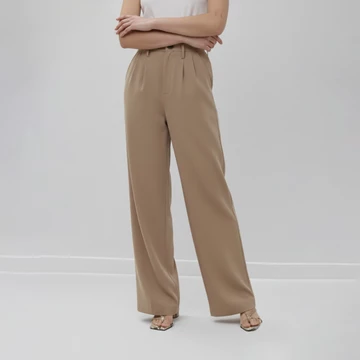 Vabuis Diora Highwaist Pants Kulot Straight Cut Pants Wanita