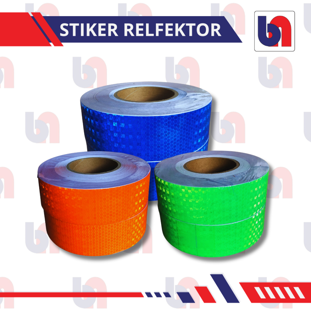 Jual Stiker Reflektor Scotlight Pemantul Cahaya / Sticker Reflektor 5cm ...