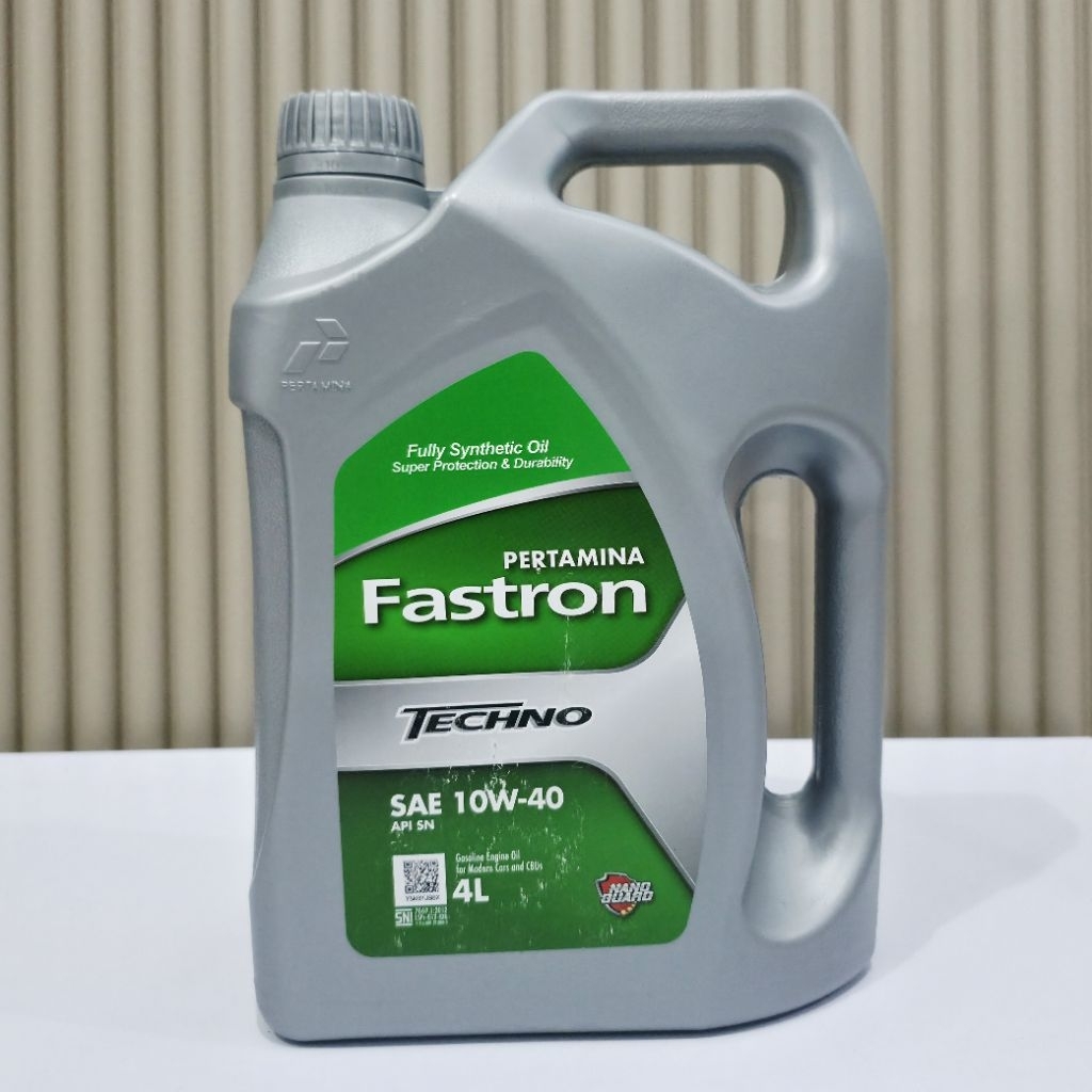 Jual ALL NEW! Fully Synthetic Pertamina Fastron Techno 10W-40 4 Liter ...