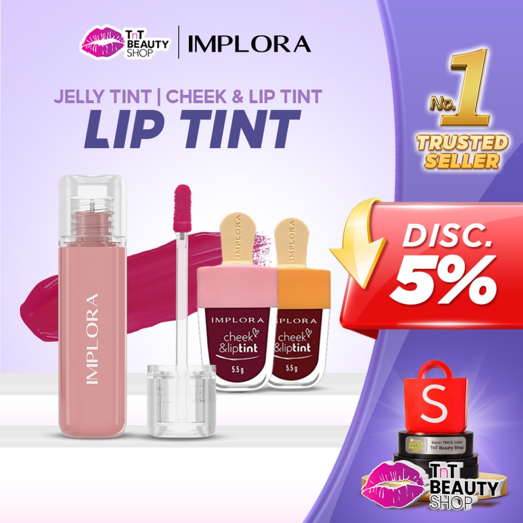 IMPLORA Cheek & Liptint | Impora Cheek & Lip | Implora Jelly Tint | TnT Beauty Shop