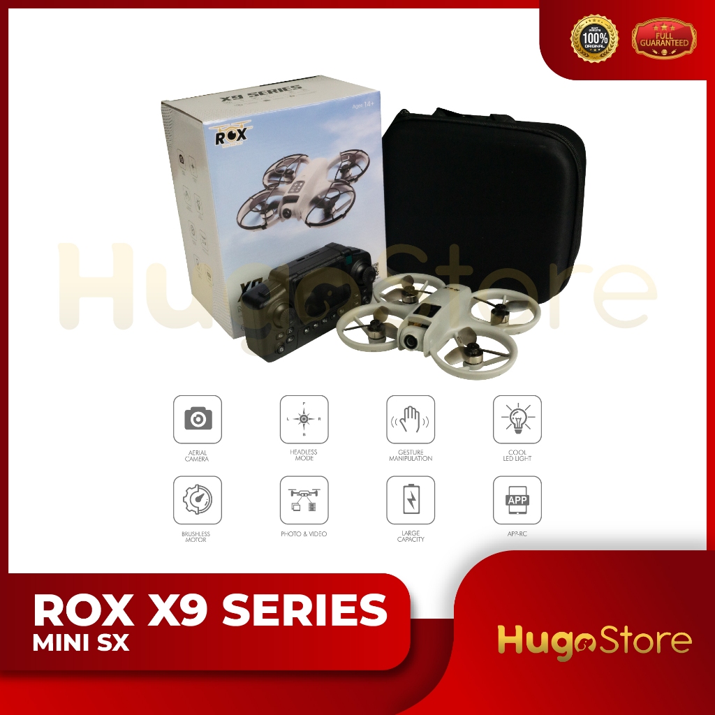 Jual ROX X9 SERIES MINI SX Drone HD Dual Camera WiFi FPV | Shopee Indonesia