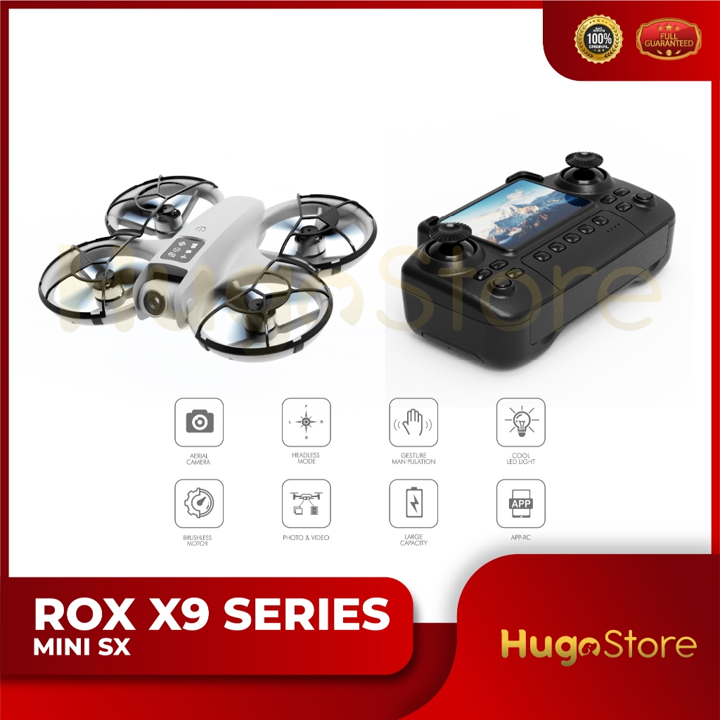 Jual ROX X9 SERIES MINI SX Drone HD Dual Camera WiFi FPV | Shopee Indonesia