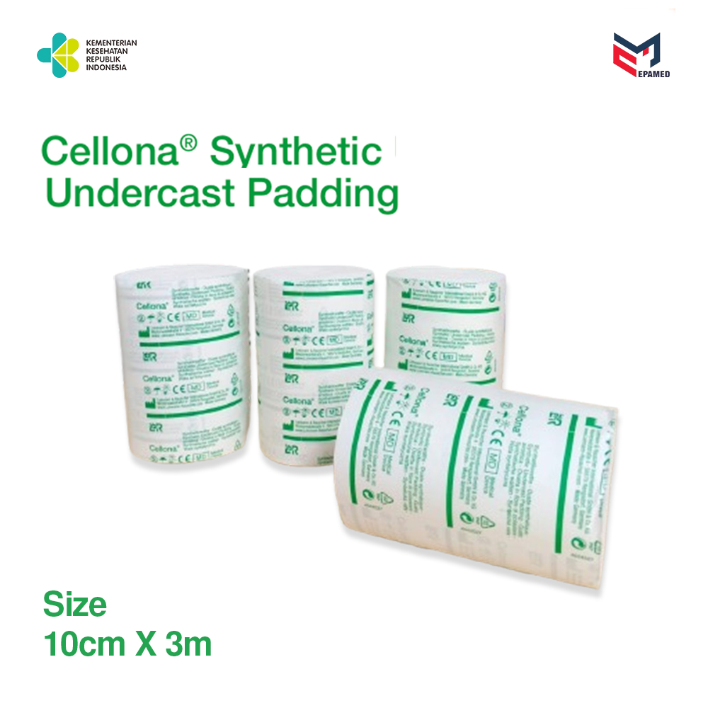 Jual Cellona Padding Secondary Dressing Ortopedi Wol 10cm X 3m Luka ...