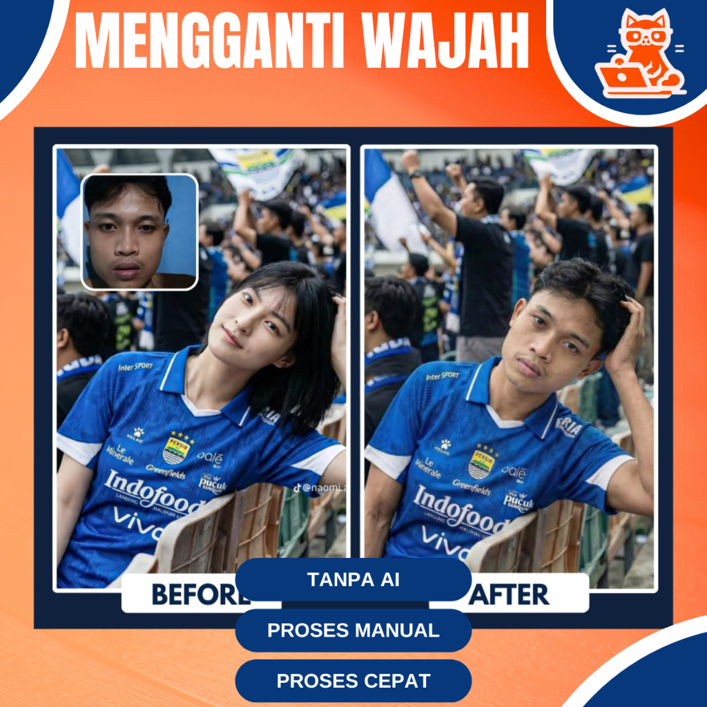 PROFESIONAL EDITING MENGGANTI WAJAH I MENGGANTI BADAN I MENGGANTI OBJEK FOTO I RESTORASI FOTO JADUL I EDITOR PRO I RESTORASI FOTO RUSAK I EDIT PROFESIONAL I EDITOR KEREN I REMAKE FOTO I MANIPULASI FOTO I MANIPULASI FOTO KEREN I JASA EDIT FOTO