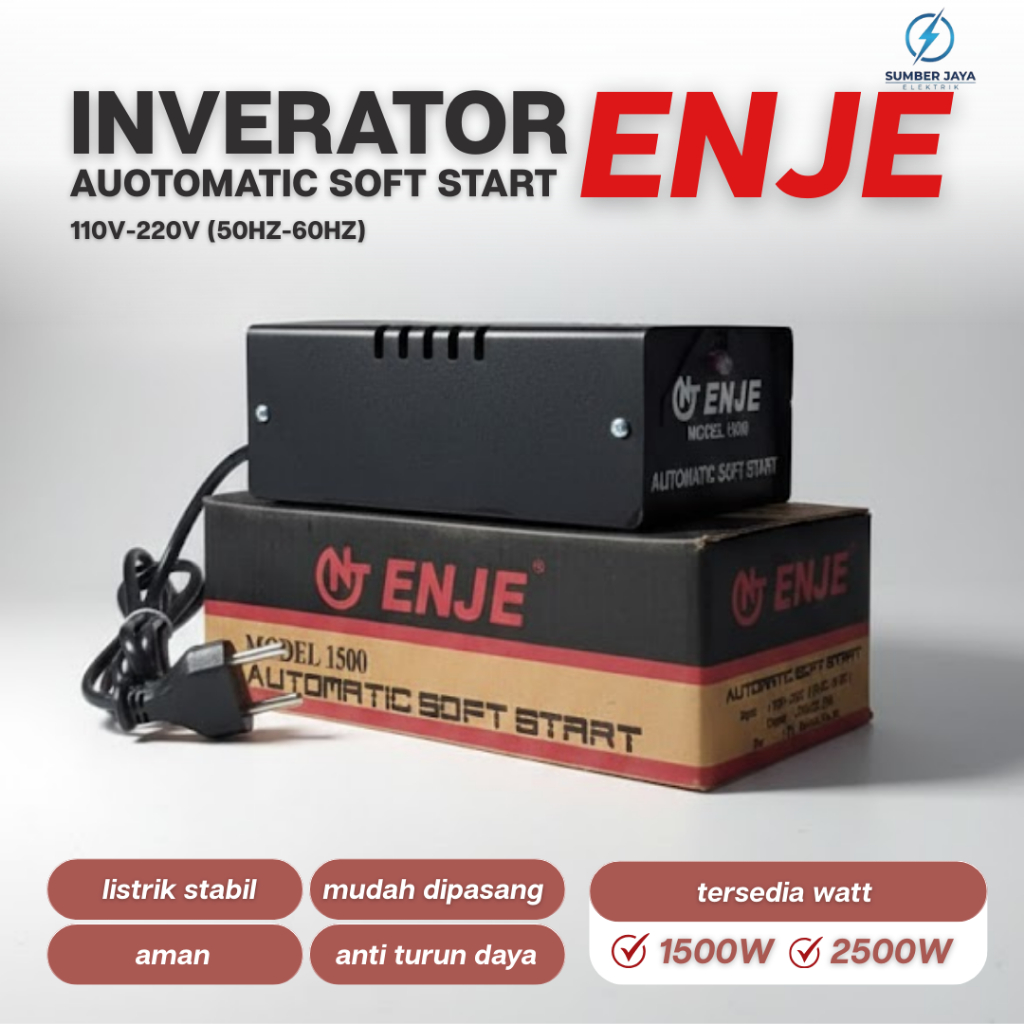 Jual Inverator NJ Original - Alat Anti Jeglek Penahan Arus Start ...