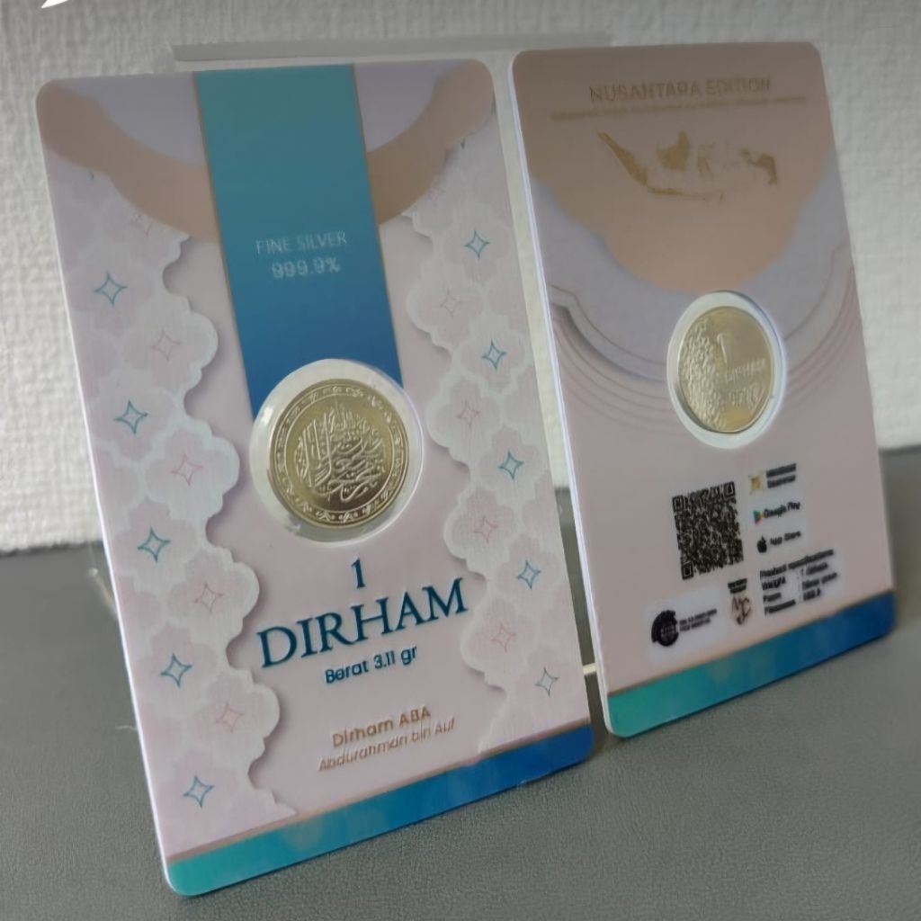 Jual Silverium Dirham Perak Silver ABA Abdurrahman Bin Auf | Shopee ...