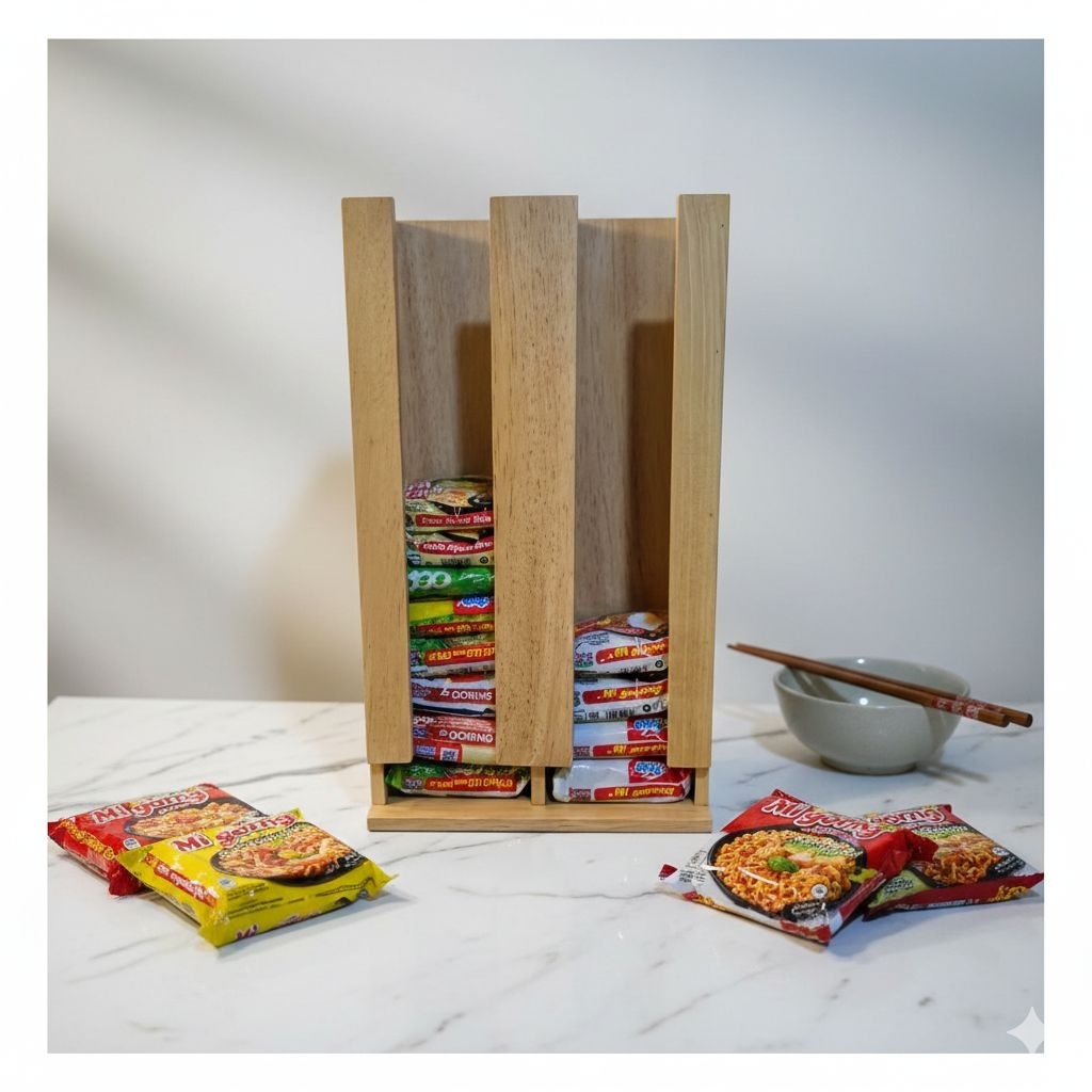Jual Rak Mie Instan Warmindo / Rak Indomie Modern / Tempat Mie instan ...