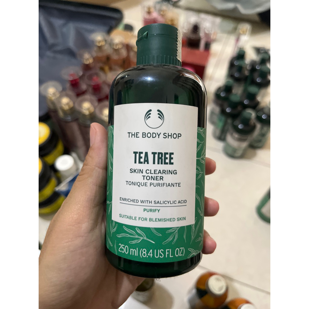 Jual TONER TEA TREE 250ml ORIGINAL STORE 100% THE BODY SHOP | Shopee ...