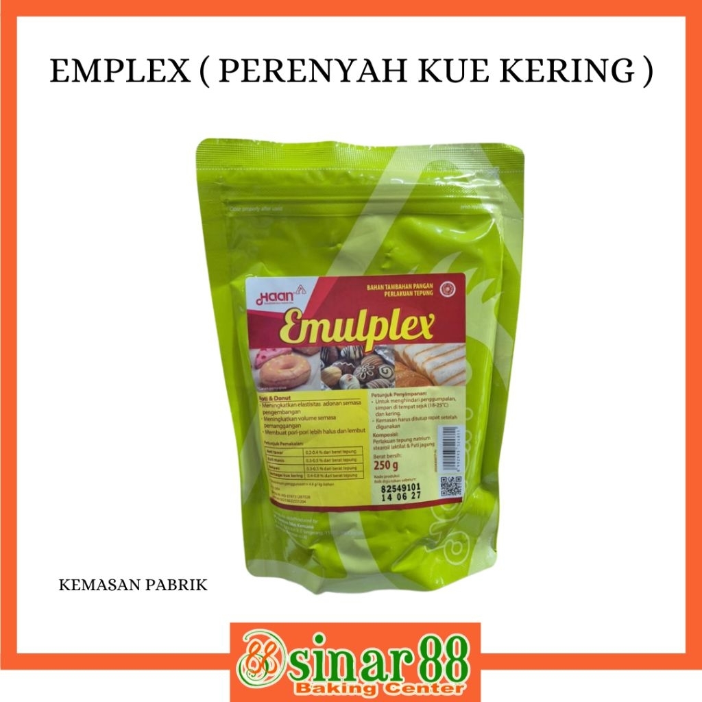 Jual HAAN EMPLEX 250gr ( PERENYAH KUE KERING ) | Shopee Indonesia